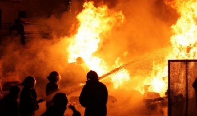 حريق منزل في قلقيلية: مصرع رضيعة وطفلان بحالة خطيرة