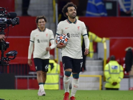 ماذا قال محمد صلاح بعد الهاتريك؟