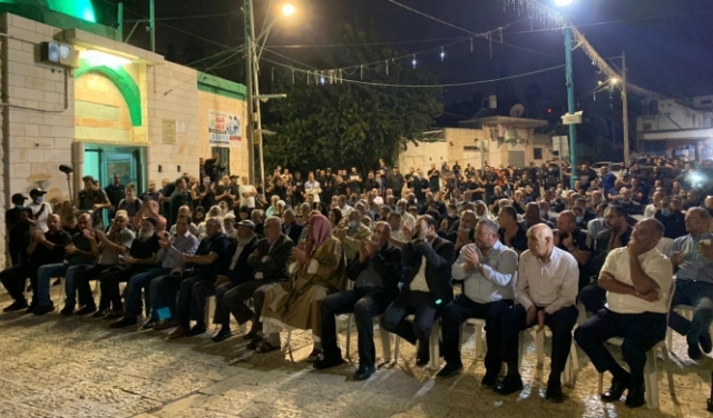 اللد: اجتماع شعبي بعد إغلاق التحقيق في استشهاد حسونة