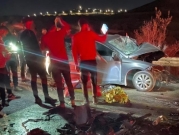 مصرع 5 أشخاص في حادث جنوب نابلس