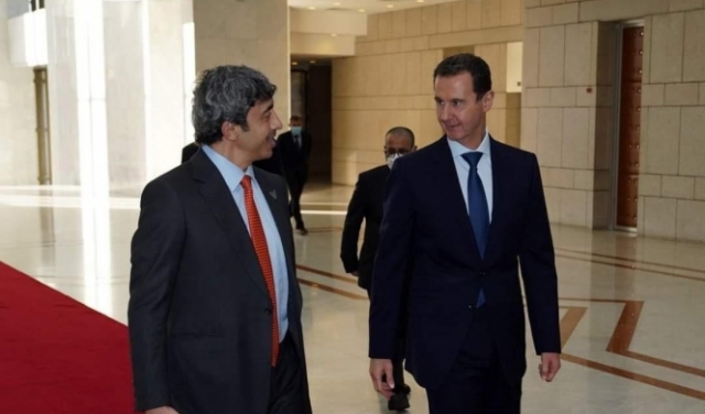 الأسد يشيد بمواقف الإمارات 