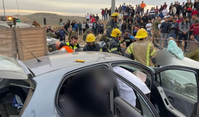 مصرع 3 أشخاص في حادث طرق غرب رام الله
