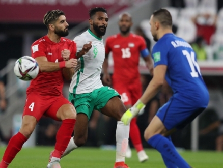 كأس العرب: فلسطين والسعودية تفترقان بالتعادل