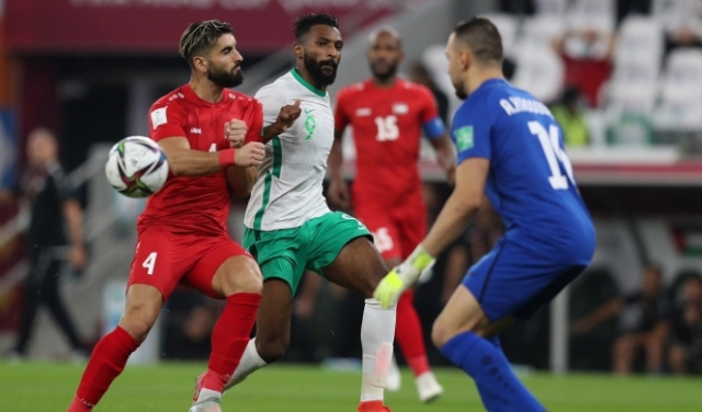 كأس العرب: فلسطين والسعودية تفترقان بالتعادل
