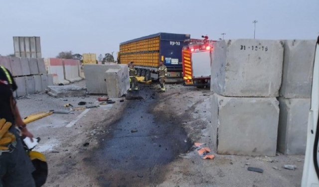 مصرع سائق شاحنة من شقيب السلام في حادث طرق