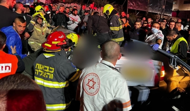 مصرع شخصين من الناصرة في حادث طرق