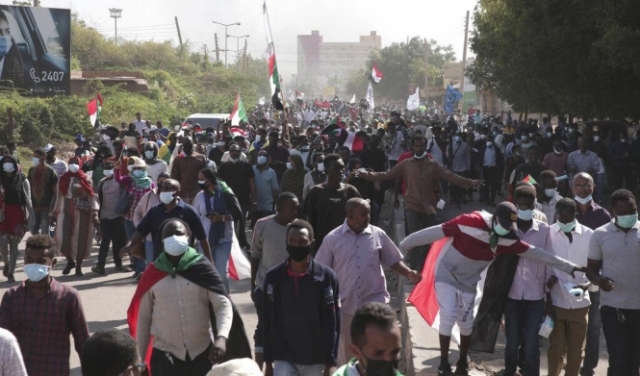 السودان: 123 إصابة في تظاهرات الأحد