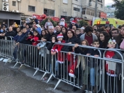 الناصرة: الآلاف في مسيرة عيد الميلاد