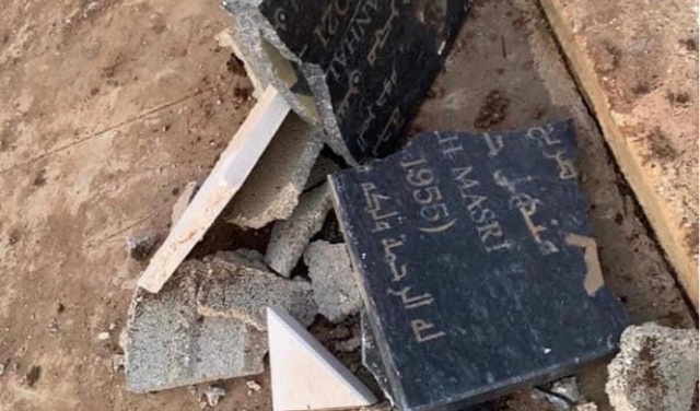 الاعتداء على قبر منهل مصري المرشّح الأسبق لرئاسة مجلس بلدته جديدة المكر
