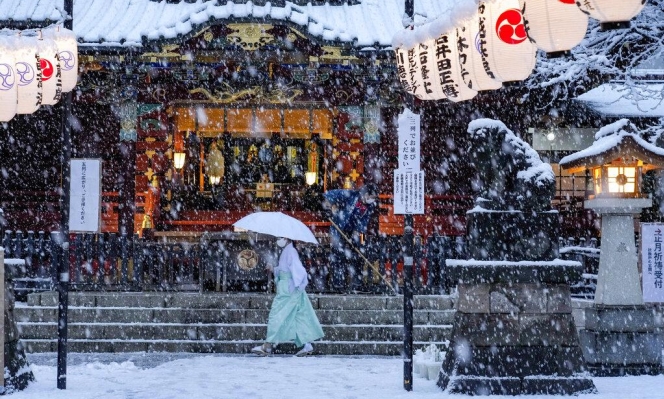 اليابان: عشرات المصابين إثر أقوى تساقط للثلوج منذ 4 سنوات