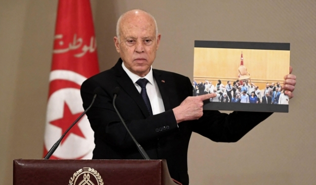 تونس: سعيّد يزعم 