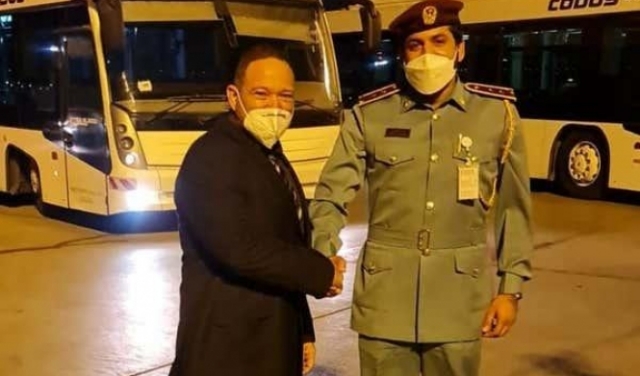 المفتش العام للشرطة الإسرائيلية يصل الإمارات في زيارة رسمية