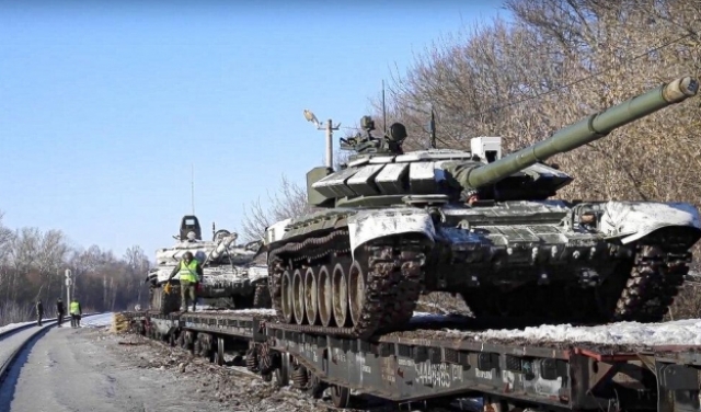 تعزيزات عسكرية روسية إضافية على الحدود الأوكرانية  
