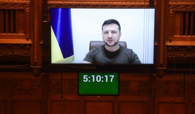 الرئيس الأوكرانيّ سيلقي خطابا أمام الكنيست خلال الأيام 