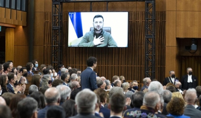 خطاب زيلينسكي المقرر أمام أعضاء الكنيست يثير حفيظة موسكو