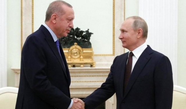 إردوغان يقترح على بوتين إجراء محادثات مع زيلينسكي في تركيا