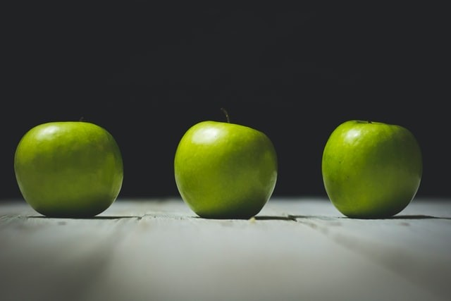 فوائد التفاح الأخضر الصحية 