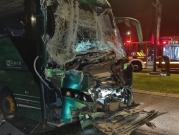 إصابة خطيرة لسائق حافلة في بئر السبع
