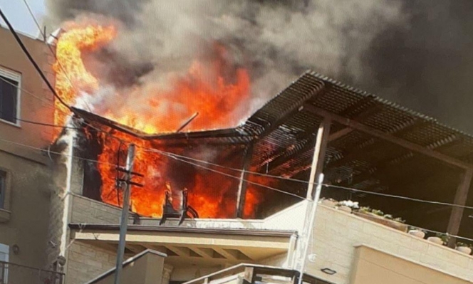 مصرع مسنّ جرّاء حريق اندلع بمنزل في مجد الكروم