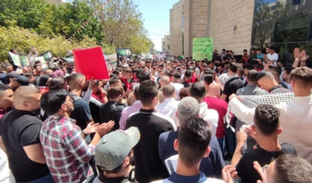 مواجهات وإصابات مع الاحتلال بمحيط جامعة أبو ديس