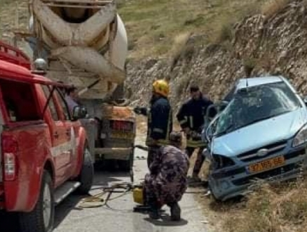 مصرع امرأة في حادث طرق قرب طولكرم