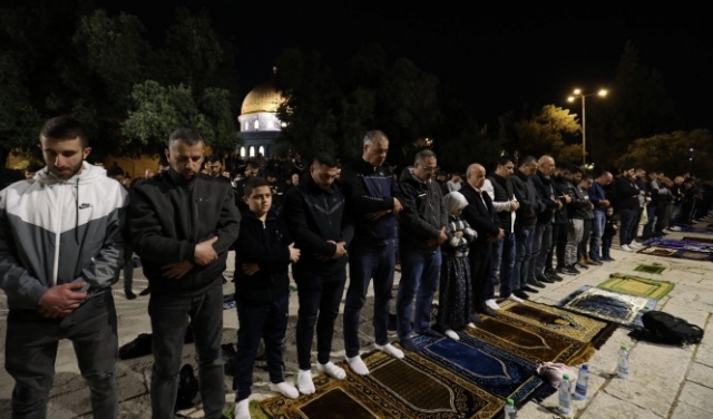 ليلة هادئة في القدس بعد أسبوع من المواجهات