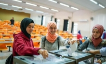 افتتاح صناديق الاقتراع لانتخاب مجلس طلبة بيرزيت