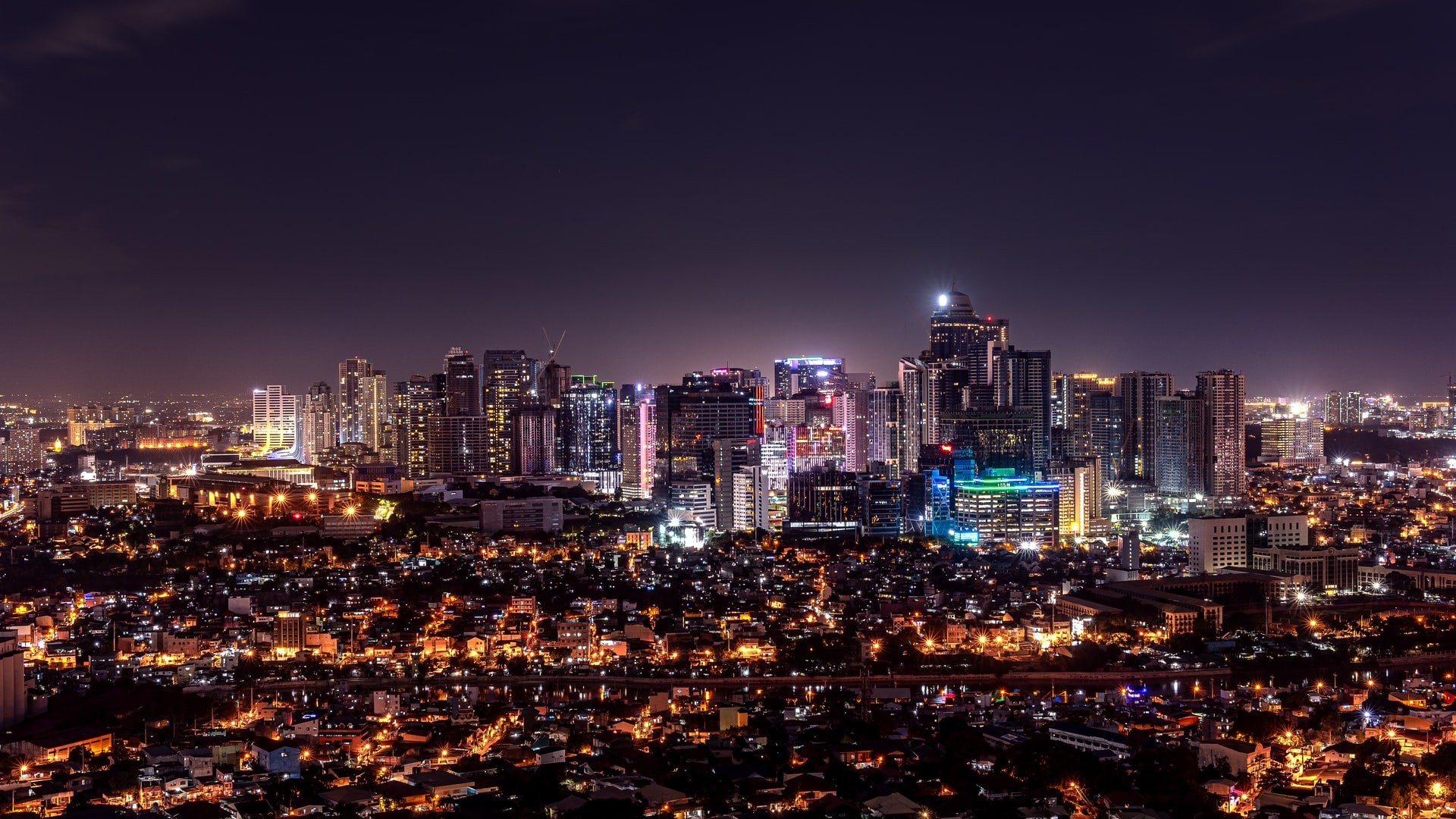 مدينة مانيلا في الفلبين