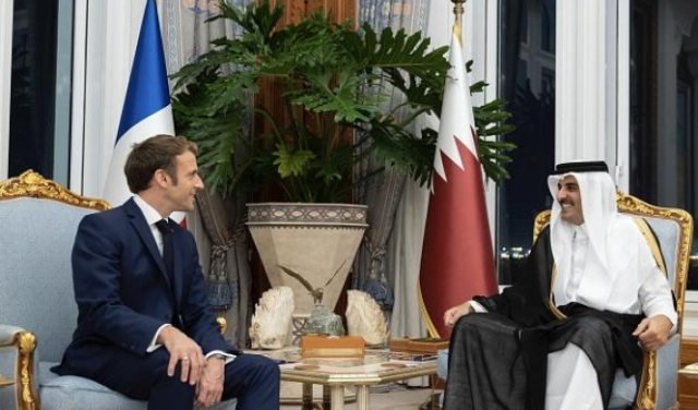 أمير قطر وماكرون يبحثان المستجدات الدولية والإقليمية