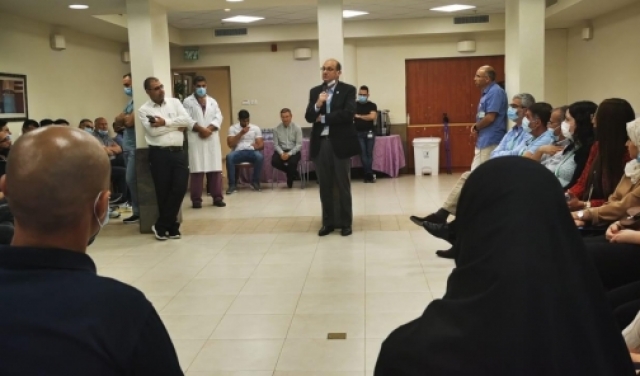 رابطة الأطباء العرب في النقب تبحث 