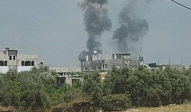 حماس تستولي على بالون مراقبة للاحتلال سقط في قطاع غزة