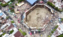 كولومبيا: 4 قتلى و30 جريحا بانهيار مدرج مصارعة ثيران
