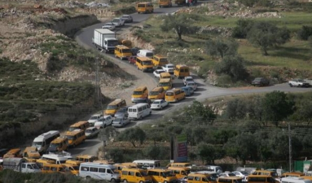  إضراب لخطوط النقل العام في الضفة الغربية  