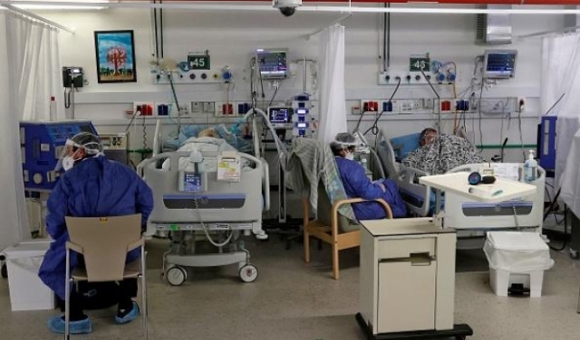 الصحة الإسرائيلية: 8252 إصابة جديدة بكورونا و399 بحالة خطيرة