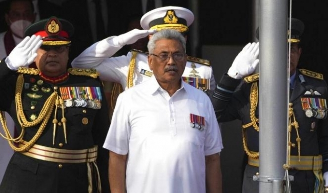 الرئيس السريلانكيّ يغادر المالديف إلى سنغافورة