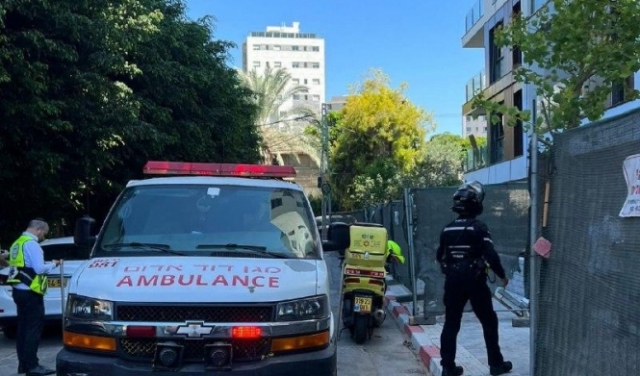 إصابة خطيرة لعامل تعرض لصعقة كهربائية في رمات غان