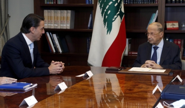 الوسيط الأميركي لترسيم الحدود مع إسرائيل يعود إلى لبنان نهاية الأسبوع