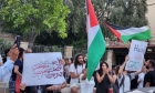 وقفات احتجاجية في بلدات عربية للتنديد بعدوان الاحتلال على غزة 
