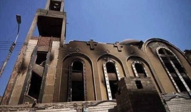 مصر: 41 قتيلا في حريق كبير بكنيسة بسبب 