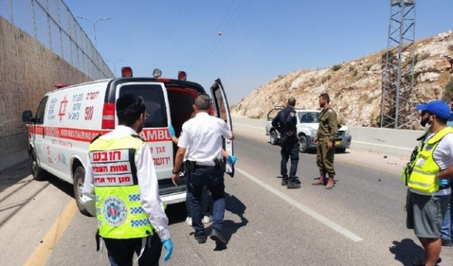 إصابتان خطيرة ومتوسطة في حادث طرق قرب القدس