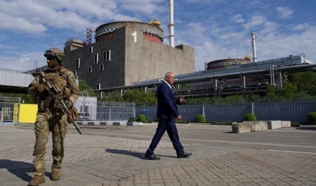 فريق الوكالة الدولية يتفقد محطة زابوريجيا النووية في أوكرانيا