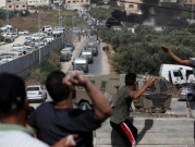 مواجهات واعتقالات بالضفة واستهداف حافلة للمستوطنين قرب نابلس