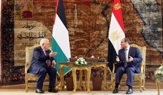 عباس والسيسي يبحثان الانتهاكات الإسرائيلية والتهدئة في غزة