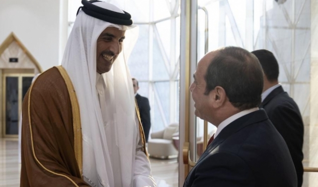 السيسي في قطر في أول زيارة منذ توليه منصبه