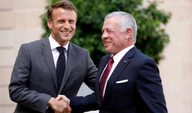 باريس: الملك عبد الله يبحث مع ماكرون العلاقات الثنائية وقضايا مشتركة