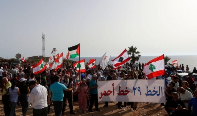 الرئاسة اللبنانية: المفاوضات لترسيم الحدود البحرية مع إسرائيل في 