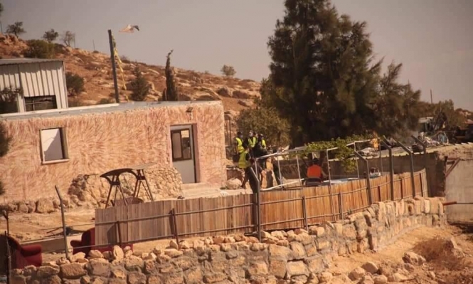 الاحتلال يهدم منزلا في مسافر يطا