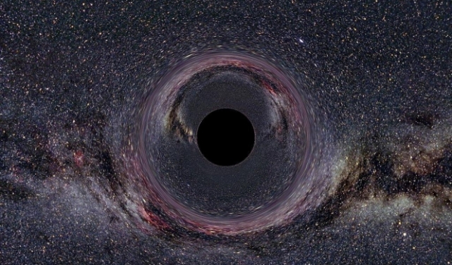 رصد فقاعة غاز حول الثقب الأسود العملاق في مجرة درب التبانة
