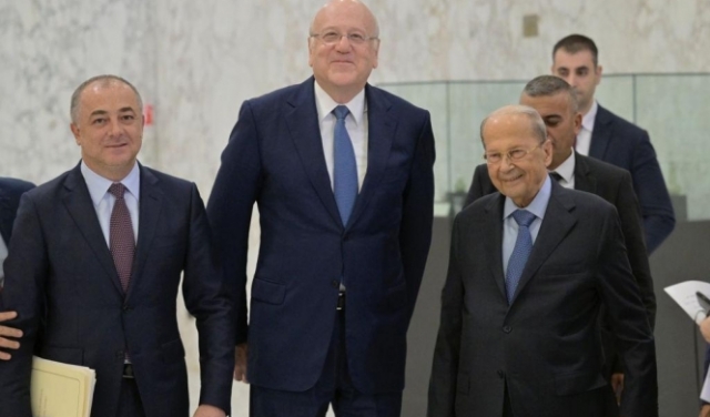 الرئيس اللبناني يعلن الموافقة على اتفاق ترسيم الحدود البحرية مع إسرائيل
