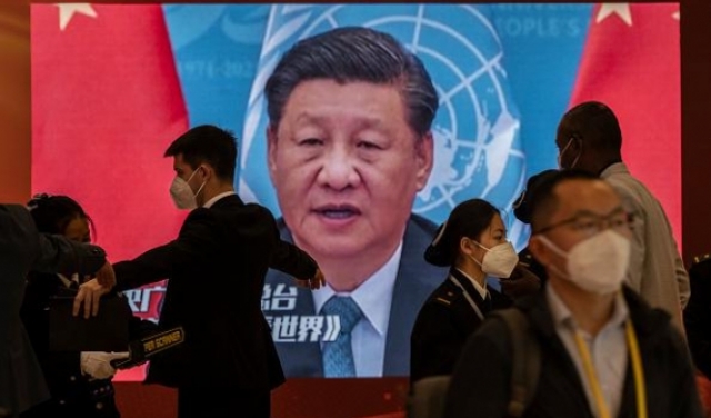 الرئيس الصيني: لن تلتزم بالتخلي عن استخدام القوة بتايوان